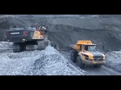 ব্যবহৃত ভলভো ৭৫০ডিএল এক্সক্যাভেটর খনন মেশিন বিক্রয়ের জন্য ব্যবহৃত ভলভো এক্সক্যাভেটর